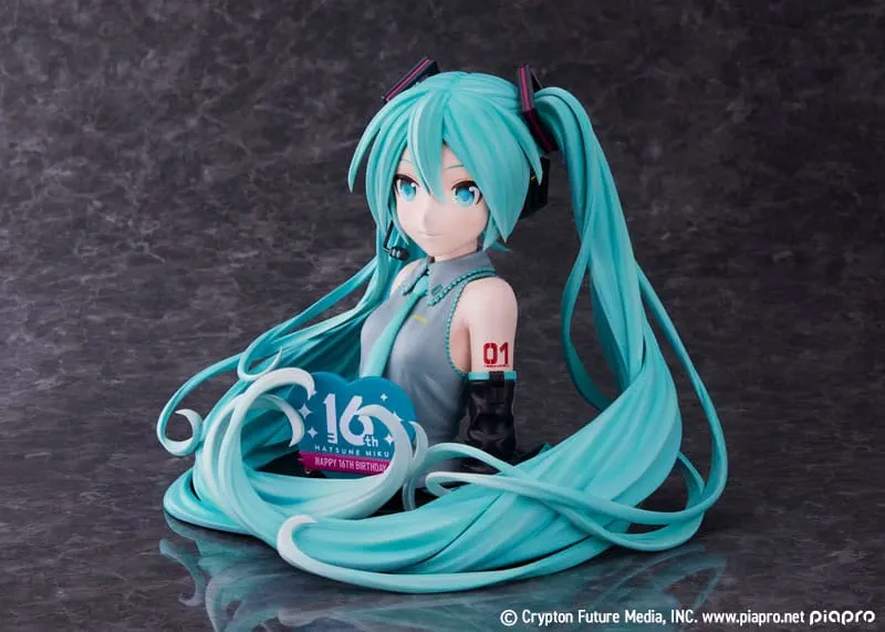 Hatsune Miku Bust Hatsune Miku 16th Anniversary 25 cm
